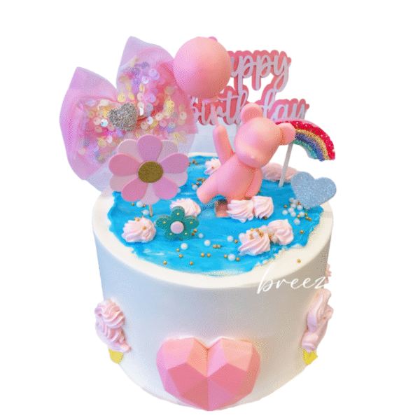 #144 Pink Bear