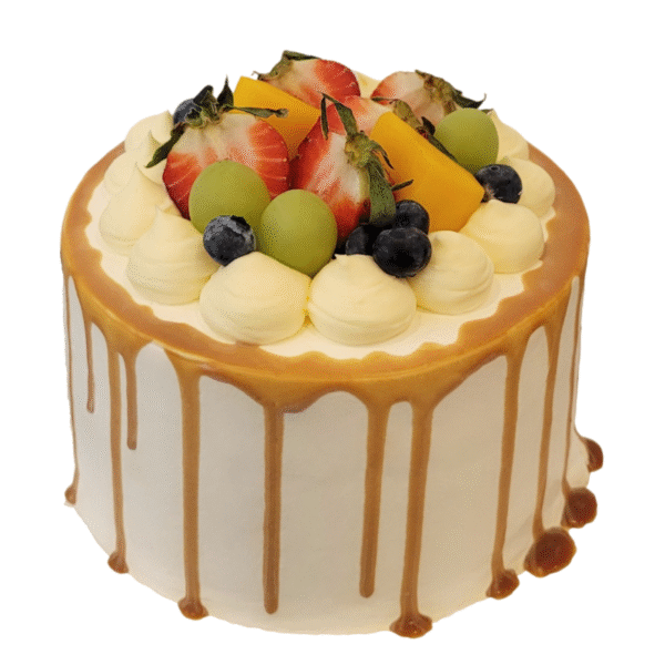 Caramel Hazelnut Mousse and Chocolate Cake