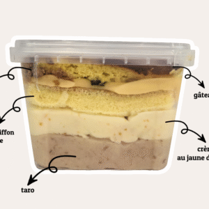 Taro,Porc and Salty egg yolk Box Cake
