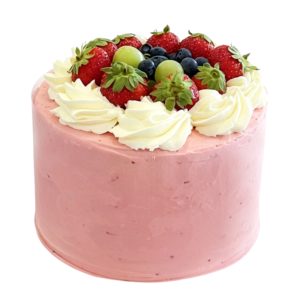 Strawberry Cheese Cream Cake