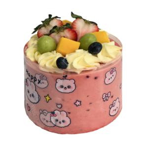 Strawberry Cheese Cream Cake (4.5 inches)