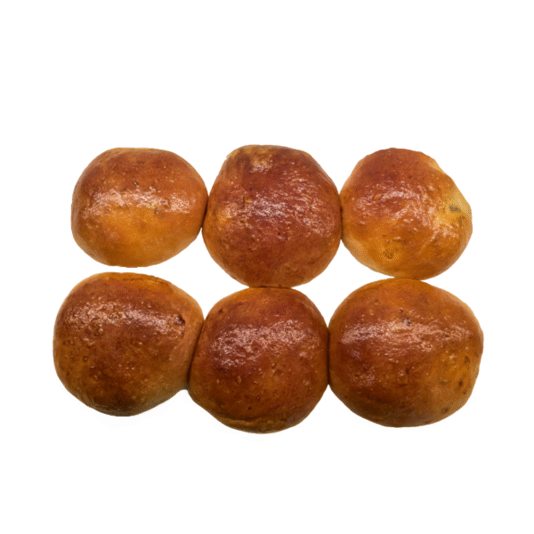 Mini Bun with Raisin (Pack of 6)