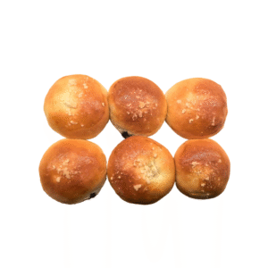 Mini Bun with Custard and Sticky Rice (Pack of 6)