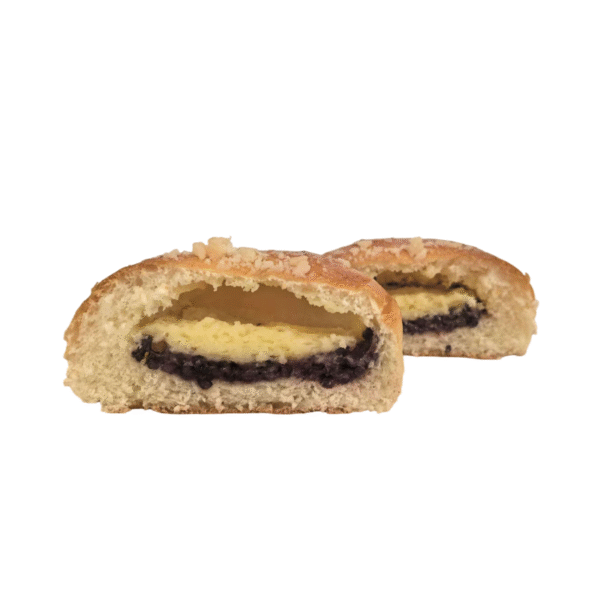 Mini Bun with Custard and Sticky Rice (Pack of 6) - Image 2