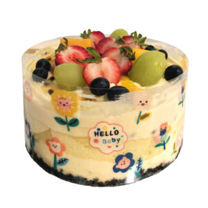 Passion Fruit Mousse Cake