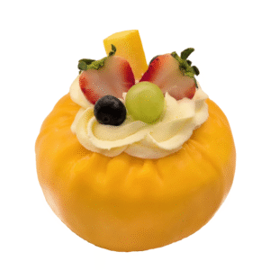Mochi with Strawberry and Mango Cake (4.5 inches)