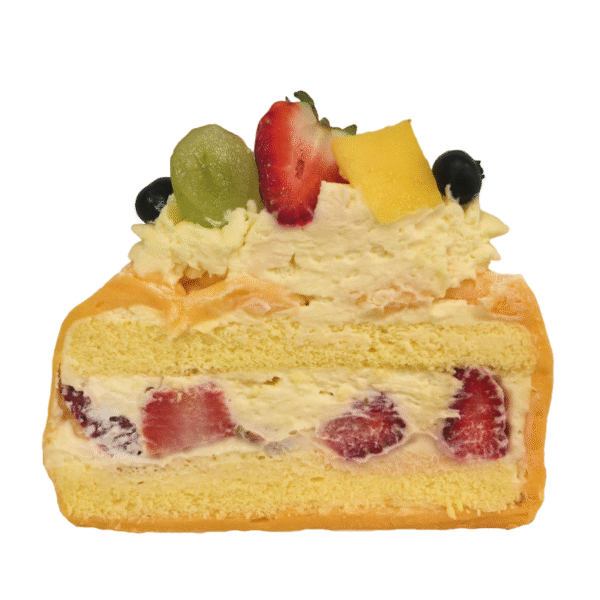 Mochi with Strawberry and Mango Cake (4.5 inches) - Image 2