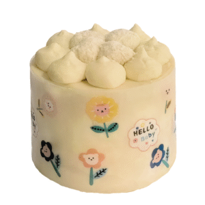 Soya and Mochi Cake (4.5 inches)