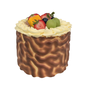 5 inches Taro and Chestnut Cake