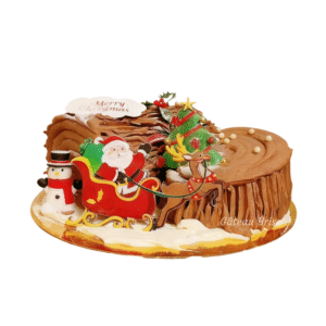 Yule log (Chocolate cake)